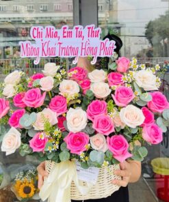 Giỏ hoa