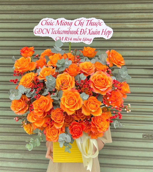 Giỏ hoa