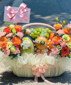 Giỏ trái cây & hoa tươi