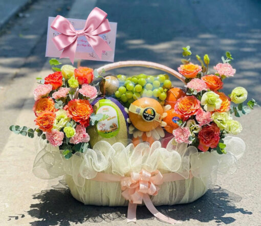 Giỏ trái cây & hoa tươi