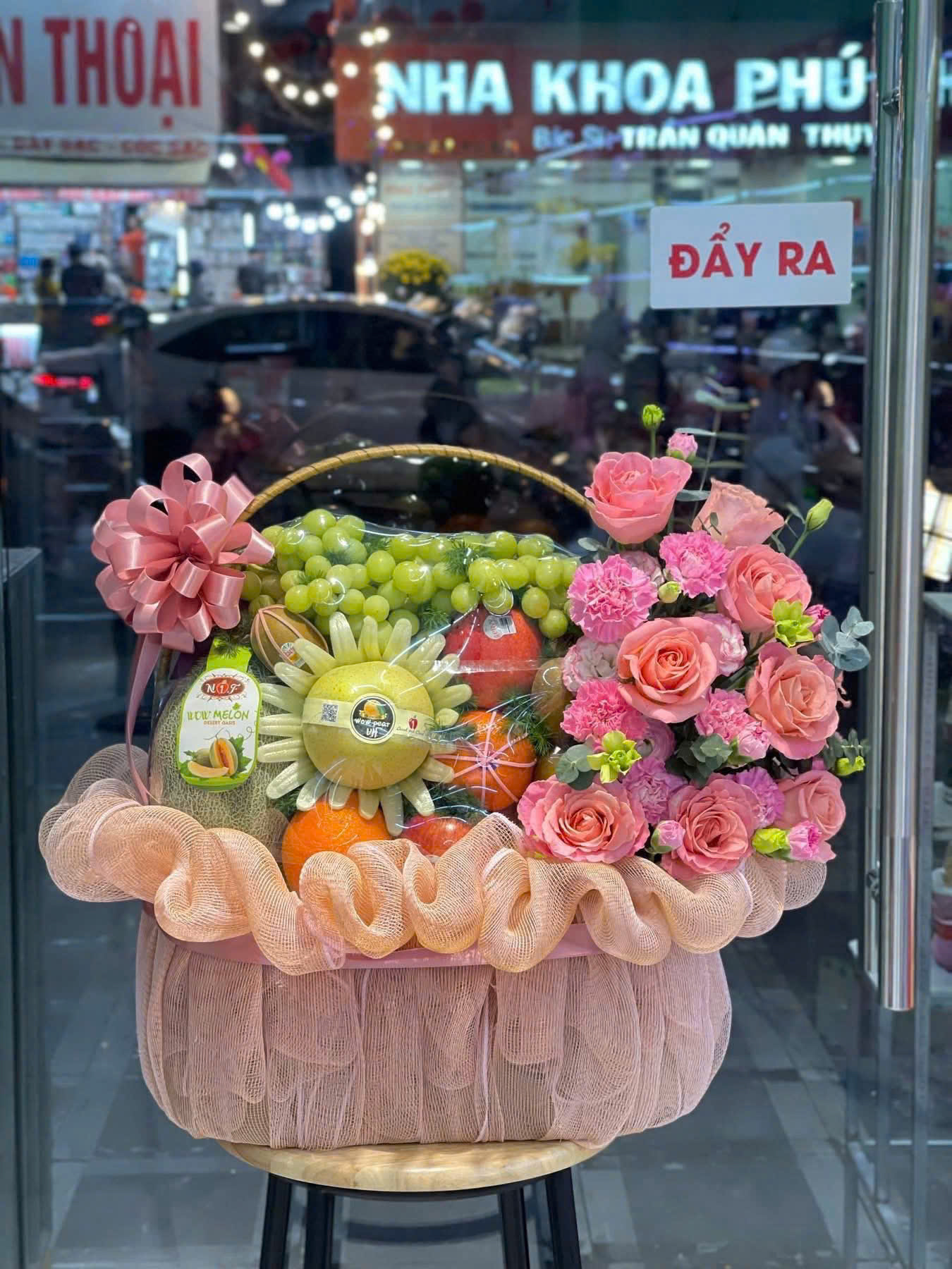 Giỏ trái cây & hoa