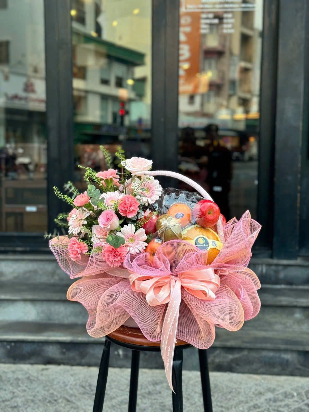 Giỏ trái cây & hoa tươi