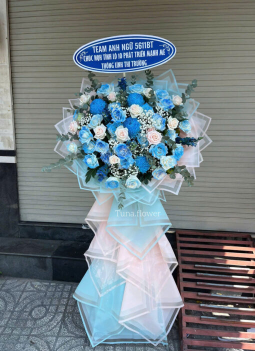 Lẵng hoa "Khởi Đầu Thịnh Vượng"