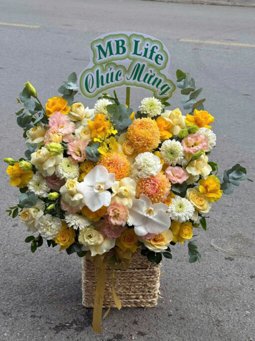 Giỏ hoa “Thiên Hương”